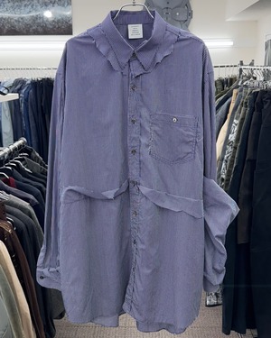 AW2018 VETEMENTS REWORKED PLAID SHIRT