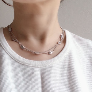 silver necklace  SMN1 ネックレス
