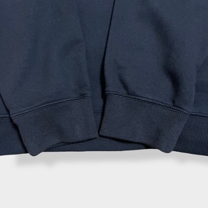 【GAP】アーチロゴ プリント パーカー プルオーバー スウェット フーディー hoodie XXL ビッグサイズ ギャップ 黒 us古着