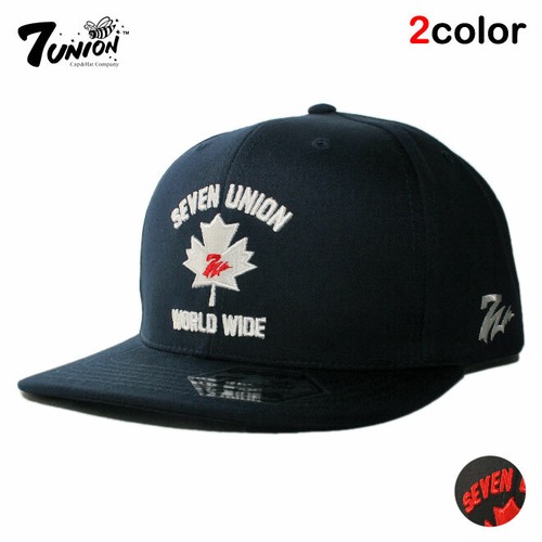 セブンユニオン 7UNION スナップバックキャップ 帽子 メンズ レディース フリーサイズ ISVV-107