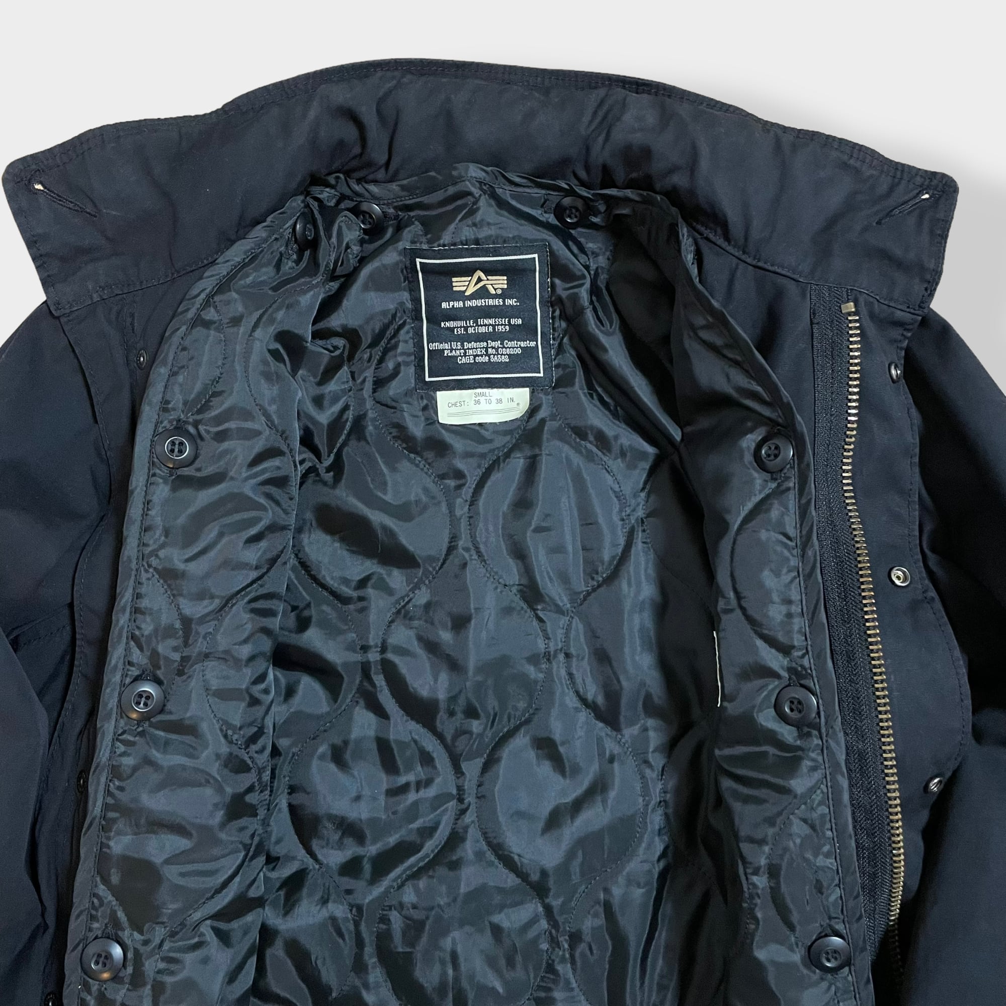 ALPHA INDUSTRIES × MONKEY TIME】モッズコート ブルゾン ミリタリー