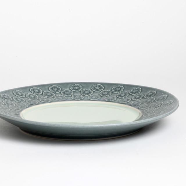 Jens H. Quistgaard イェンス・クィストゴー Plum / Azur  プラム / アズール 210mm皿 - 2 北欧ヴィンテージ