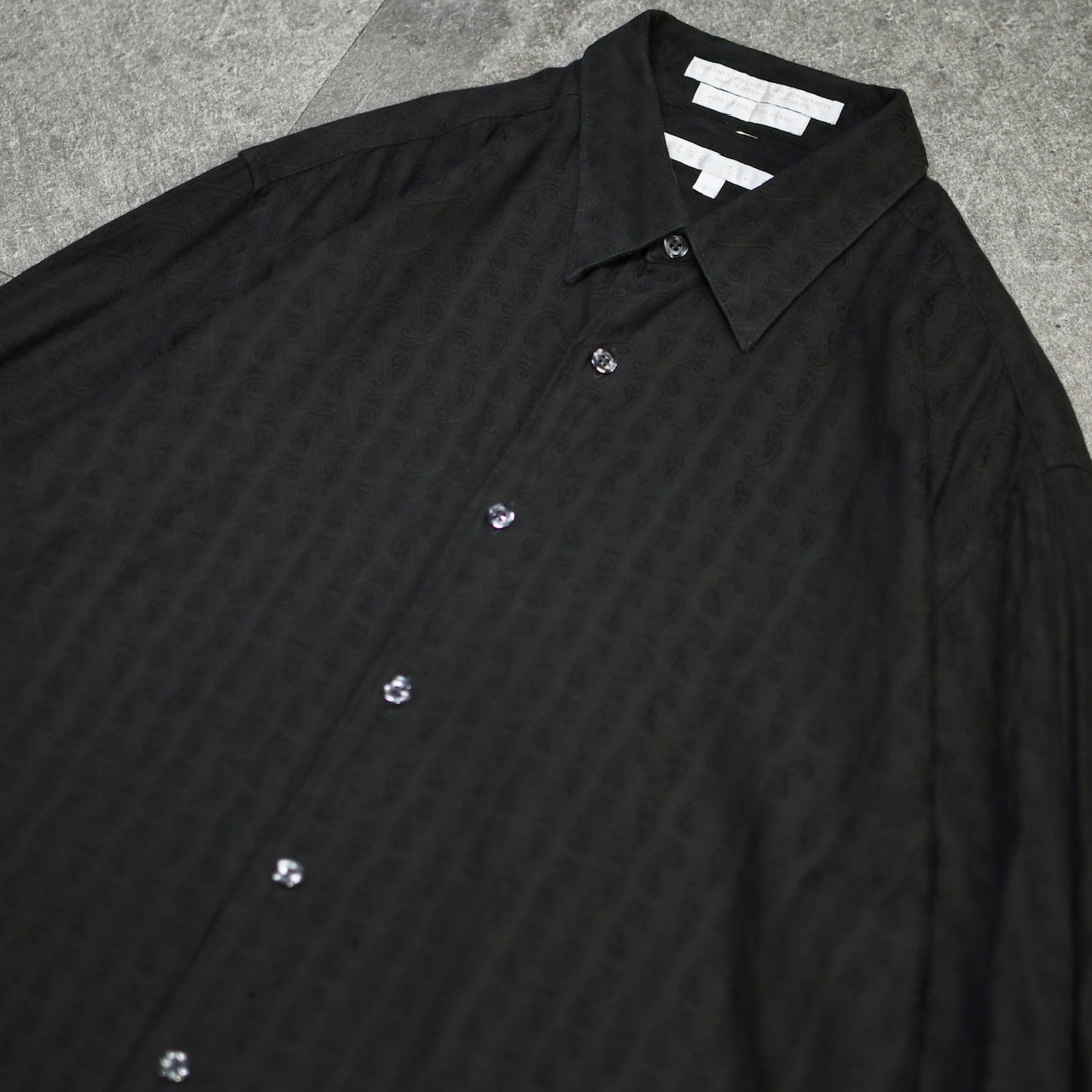 Perry Ellis paisley pattern rayon shirt
