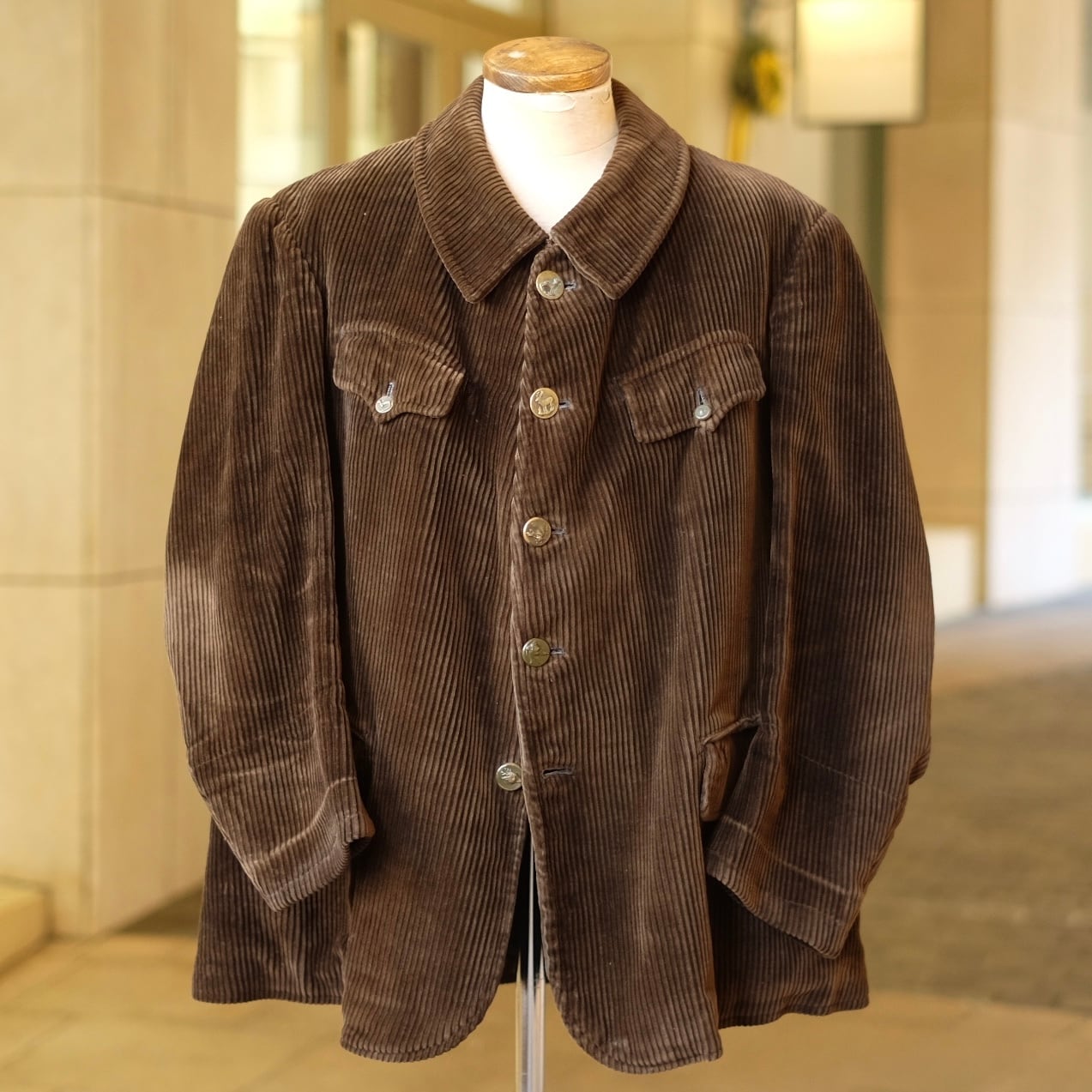 30's CORDUROY HUNTING JACKET | STRAYSHEEP ONLINE