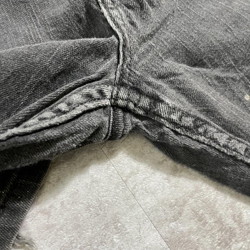 【W30 L32】 コロンビア製 japan levi's black 569 詳細写真13
