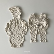 韓国子供服 / 26Autumn / 〖取寄〗Brodyjane / ジャガードベアーハイウエストレギンス / ベビー服 / 赤ちゃん服 / レギンス *onesize(6~12ヶ月)*
