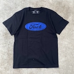 RIVERSIDE BASE 『BlueOval F**K』T-SHIRTS / BLACK