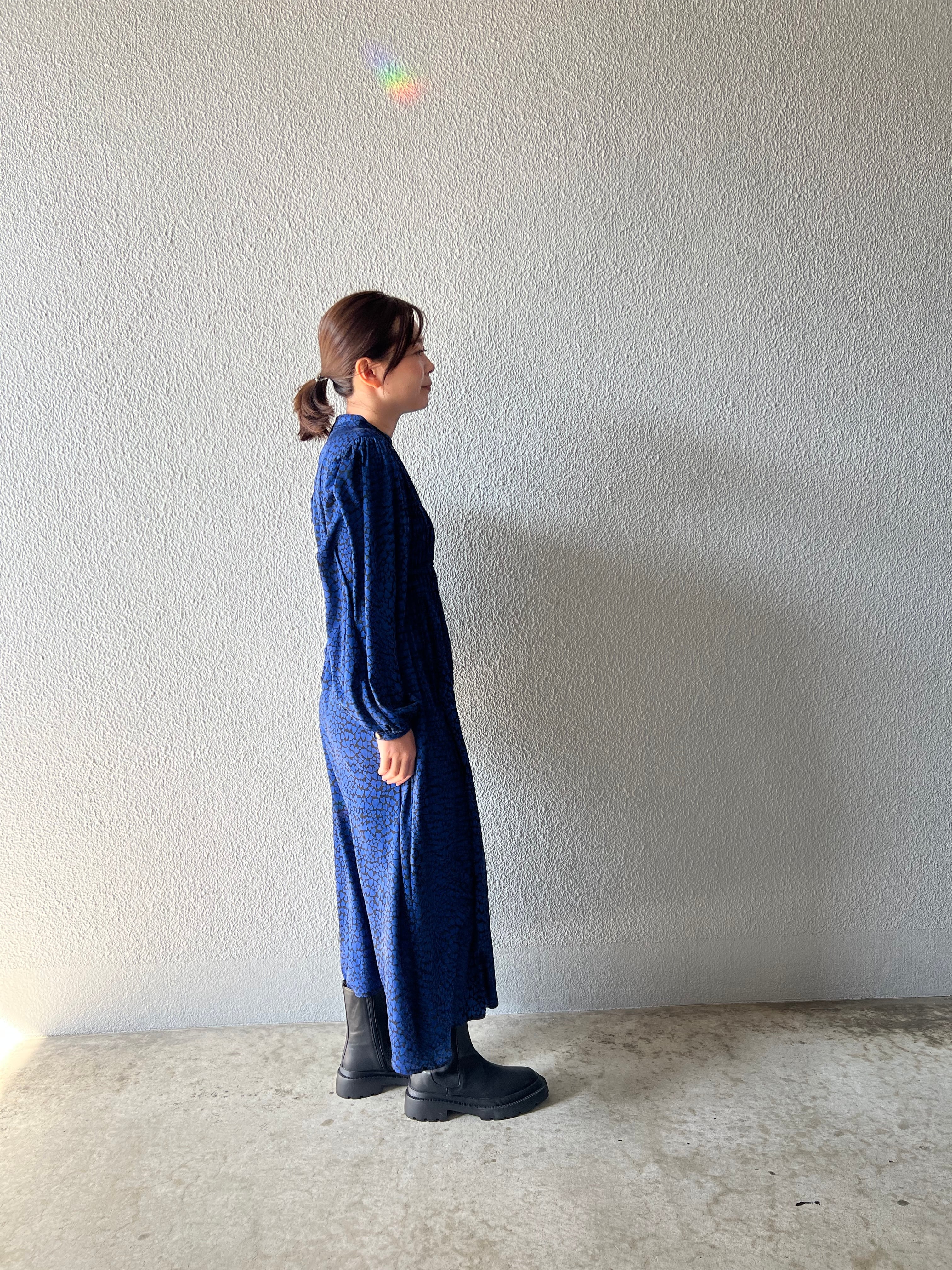 【DOS DIOSAS】ハートプリントシャーリングワンピース SD8605