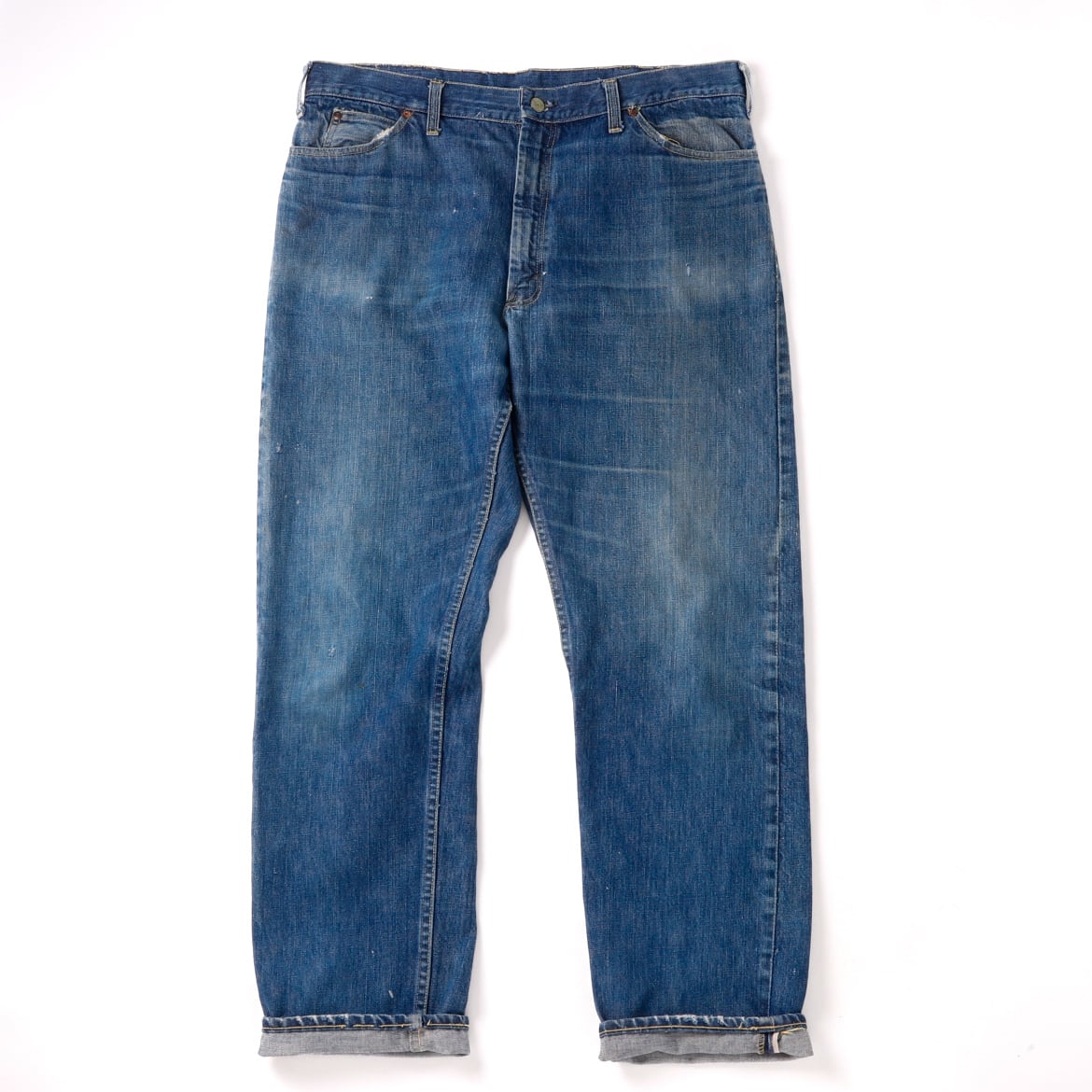 最終大幅値下げ‼50s FOREMOSTヴィンテージデニムW32W32 濃紺】50s FOREMOST special vintage denim made in USA 実寸W36 50