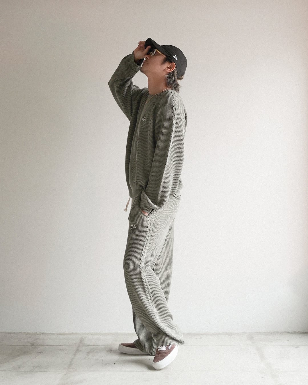 Re:room】WASHED COLOR RELAX WIDE PANTS［REK161］ | #Re:room