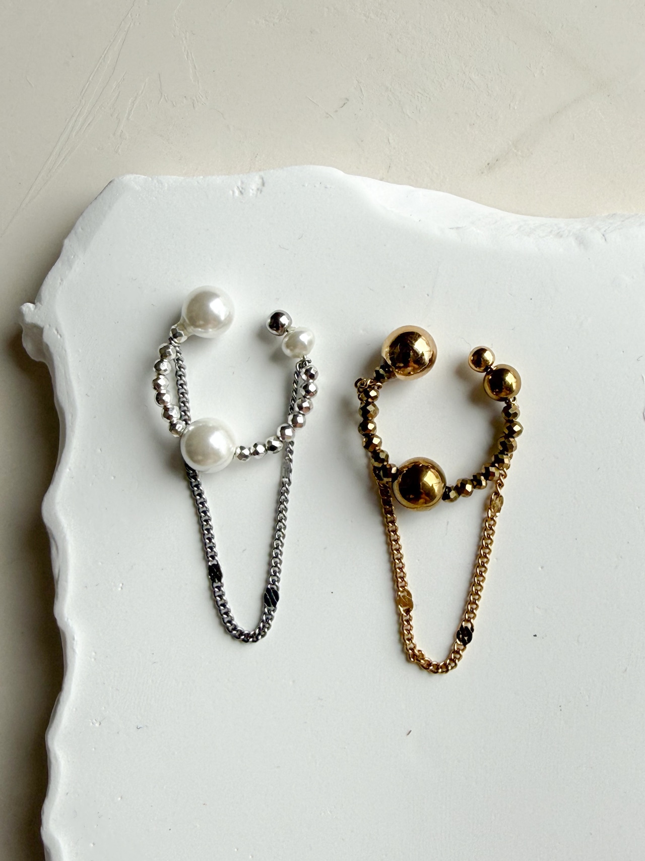 感動イヤーカフ/ 洗練 (chain)