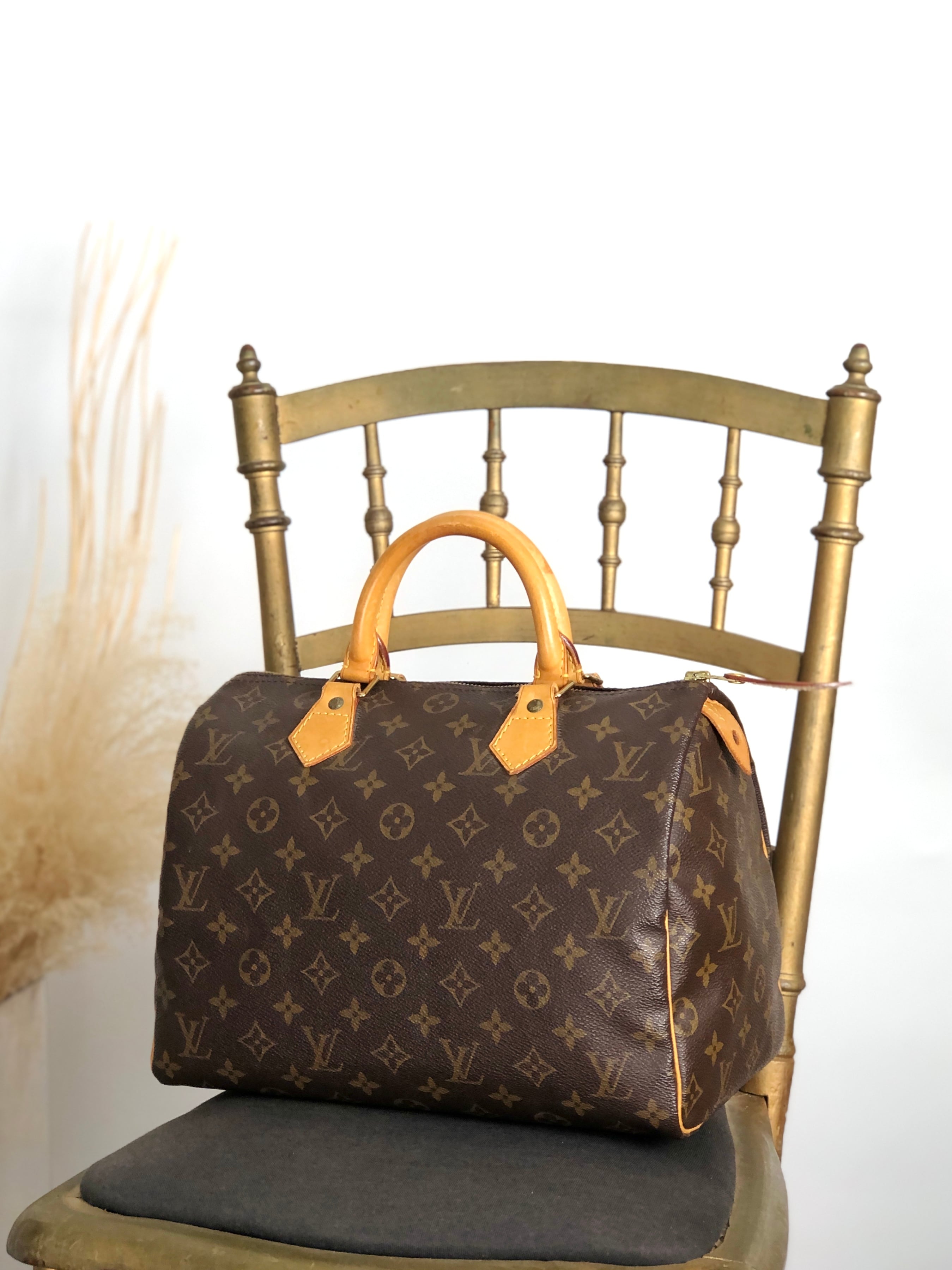 LOUIS VUITTON ルイヴィトン スピーディ30 モノグラム ハンドバッグ