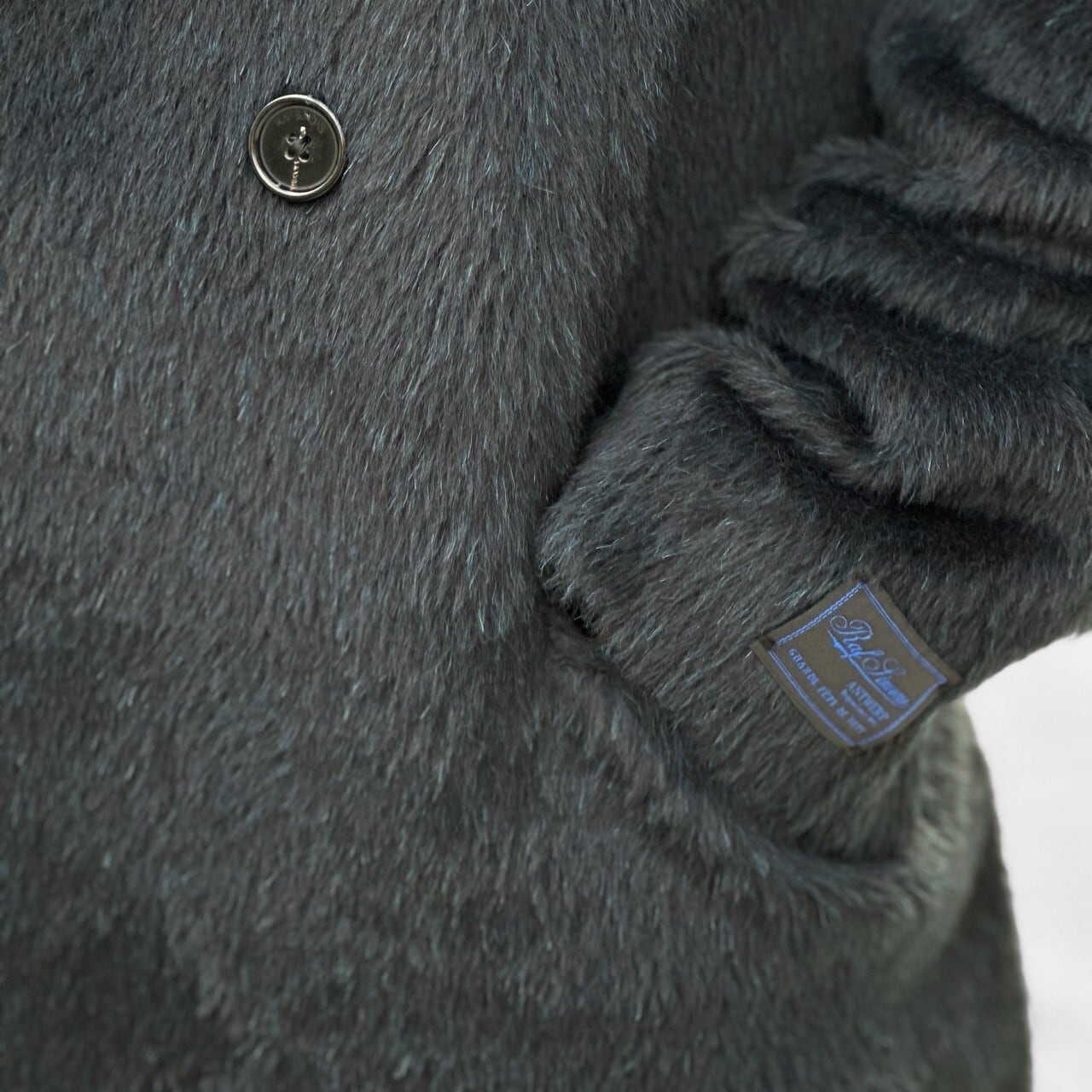 RAF SIMONS】Classic double brested coat(NAVY) | AYIN