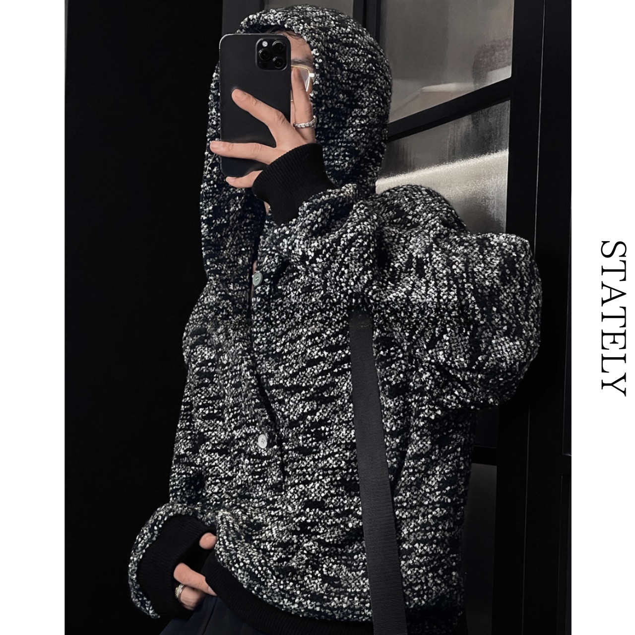 Rough gradation フーディー/3color_T142・画像2