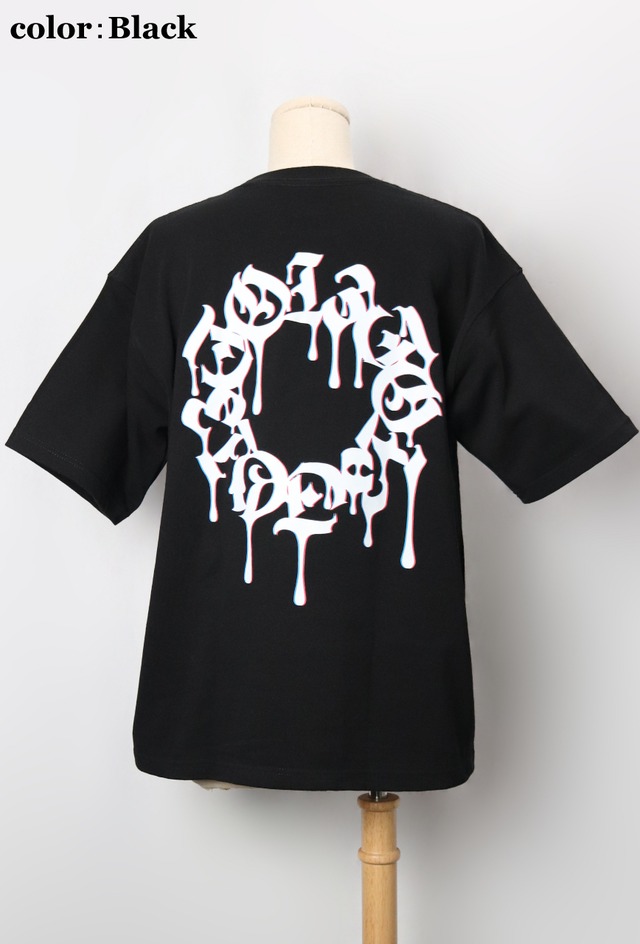 Toi3 Bear DoroDoro T-shirt (トイサン ベアー ドロドロ ティーシャツ)【White】