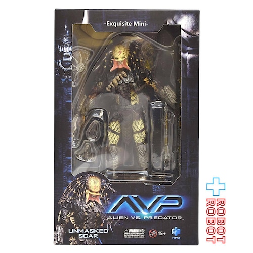 ハイヤトイズ エクスクイジットミニシリーズ AVP エイリアン VS プレデター アンマスクド スカープレデター アクションフィギュア