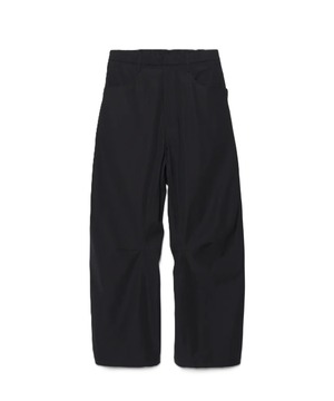 YDOT /  YU61804 3D THCH TROUSERS FLARE(BLACK)