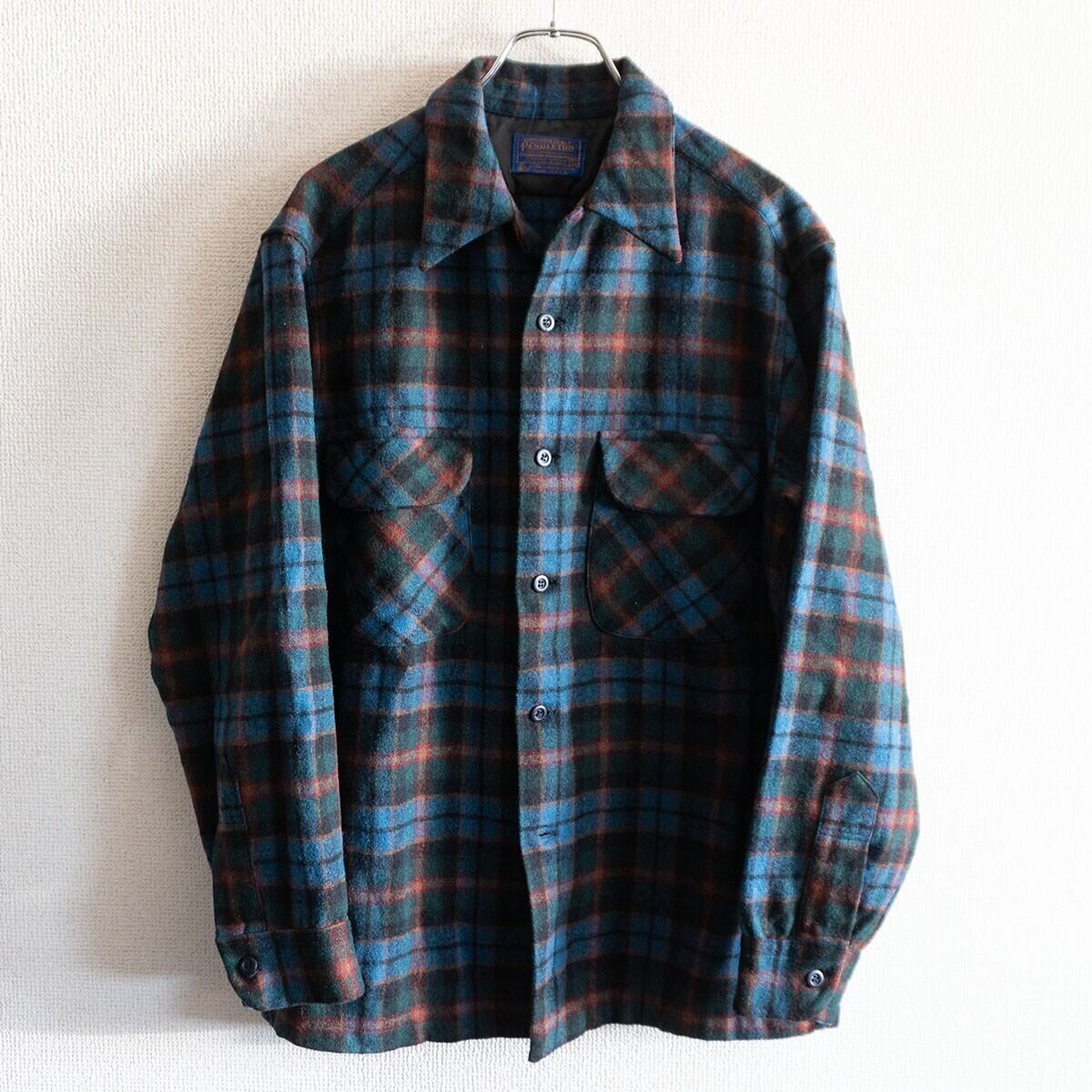 50s PENDLETON Wool Board Shirt / vintage ビンテージ ペンドルトン