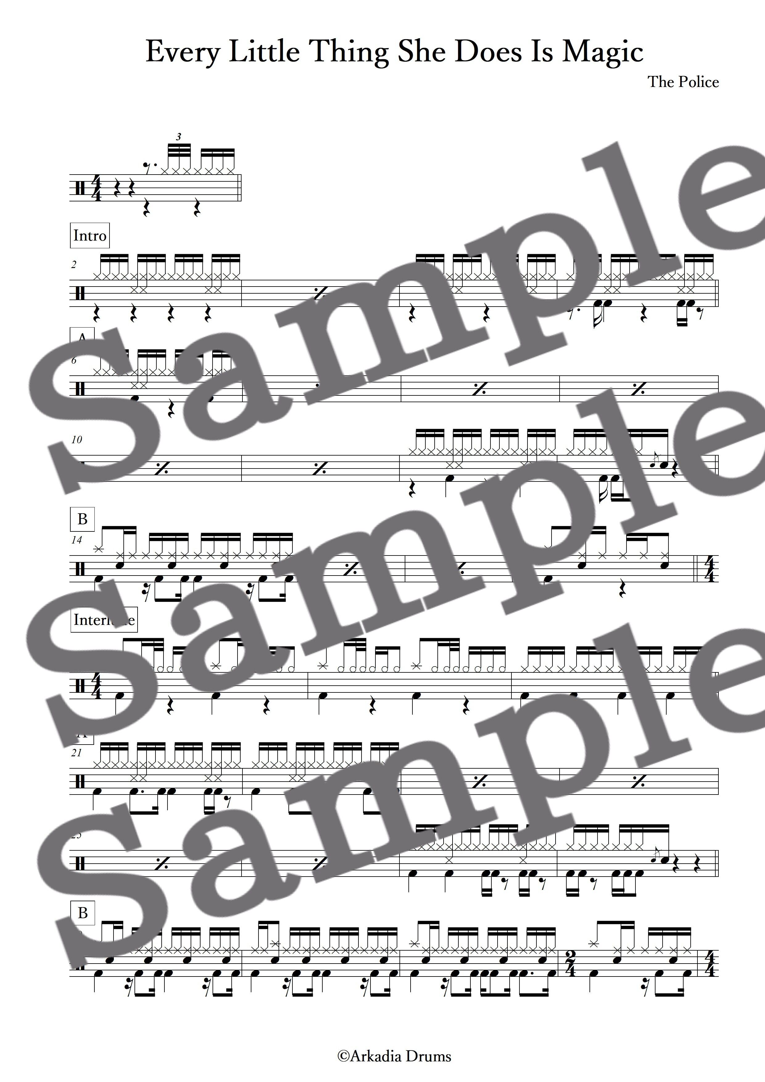 Every Little Thing She Does Is Magic(The Police)