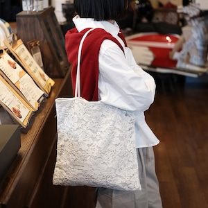 リュミエールトートバッグ <ブランレース>No.6076