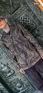 jondix　Design  linen &cotton　long-sleeved shirt