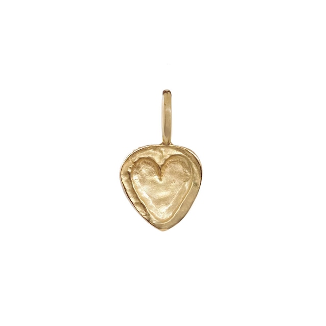 K18YG pendant top love heart