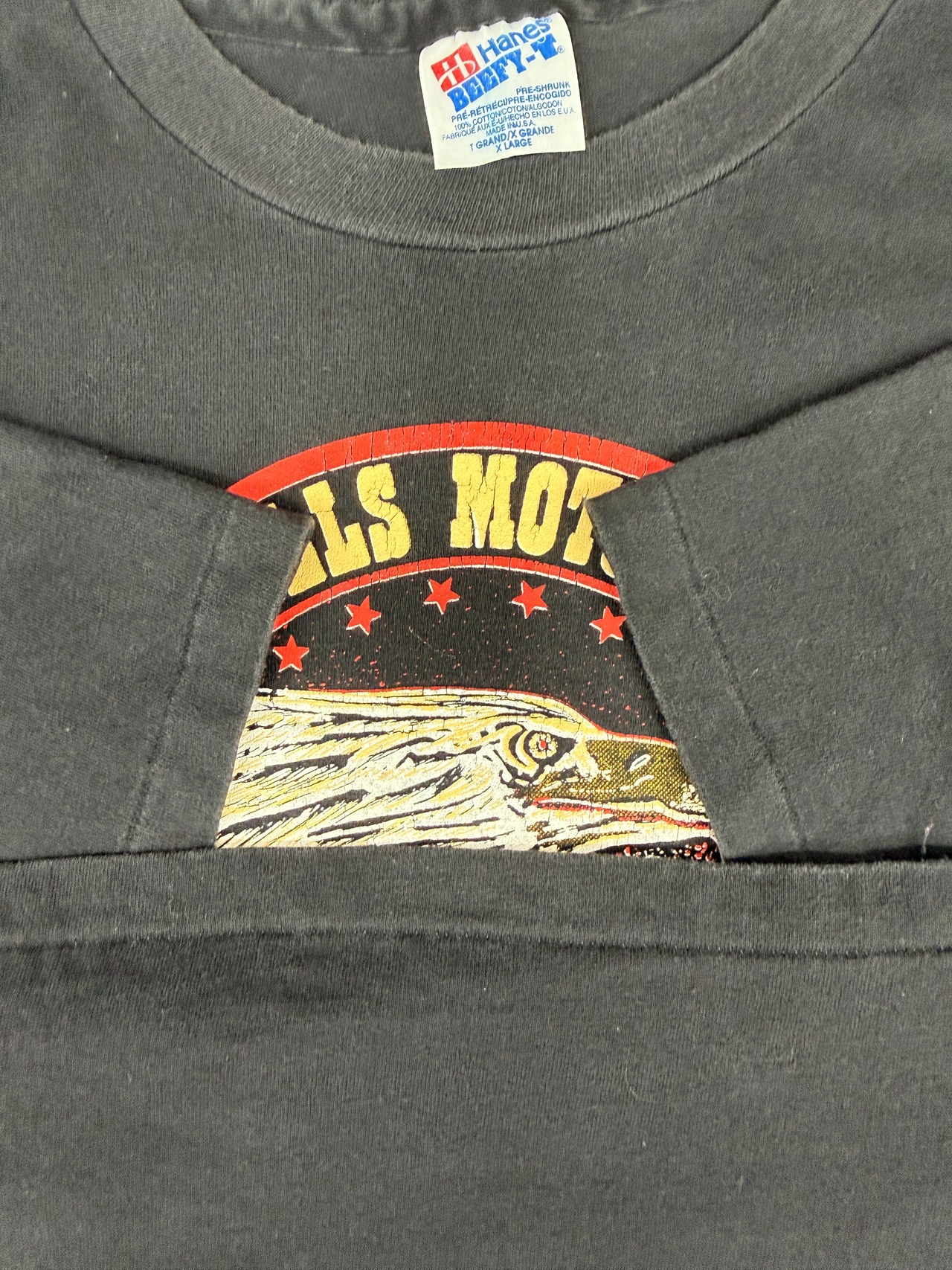 90s  Sturgis Motorcycle Rally / Hanes BEEFY-T made in usa・画像6