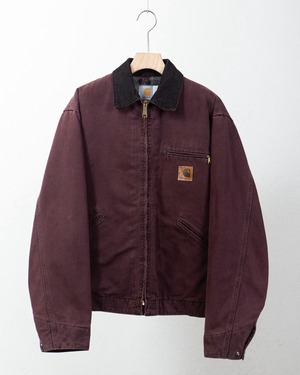 "Carhartt" detroit jacket / Made In USA / COLOR:WINE RED