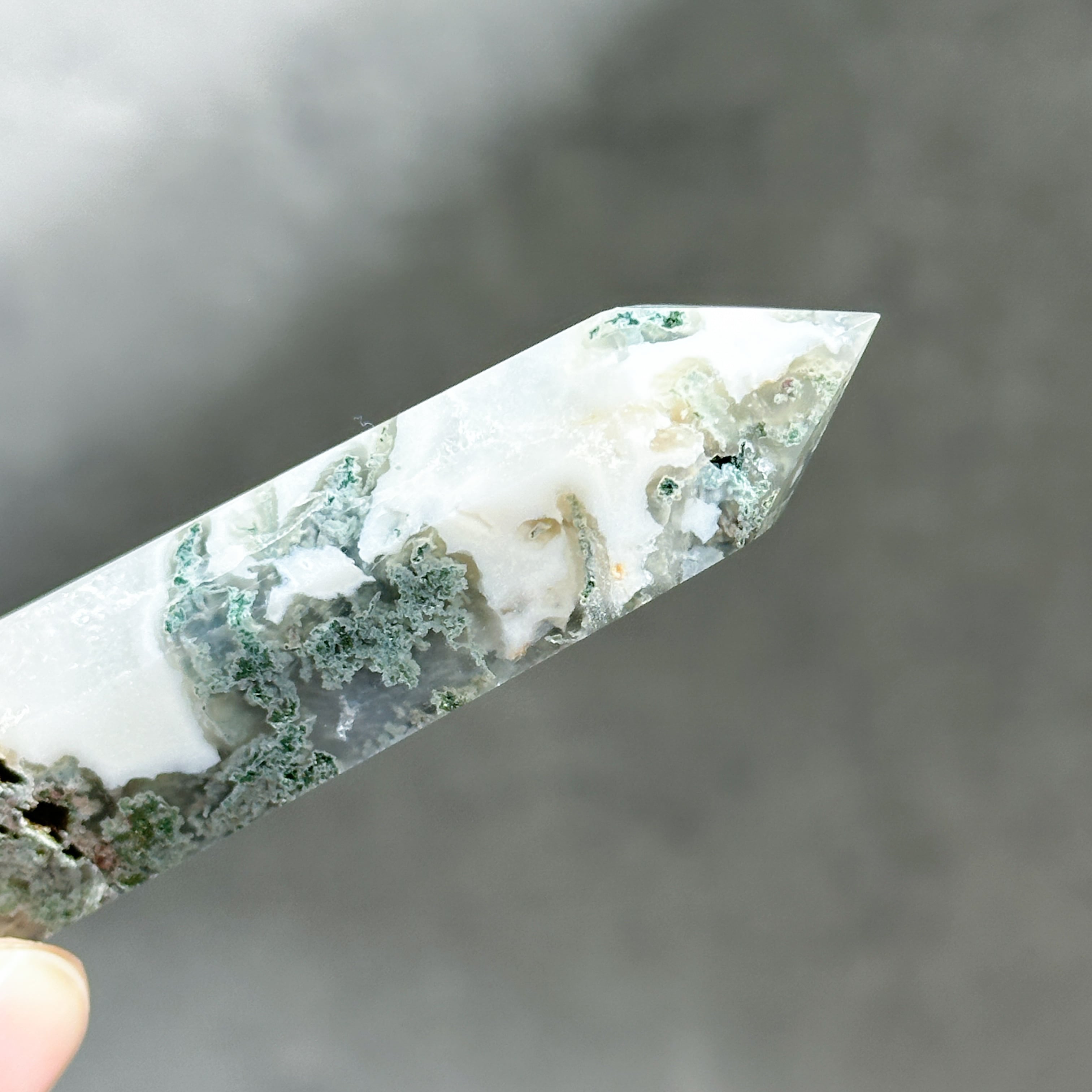 モスアゲート タワー03◇ Moss Agate ◇天然石・鉱物・パワーストーン