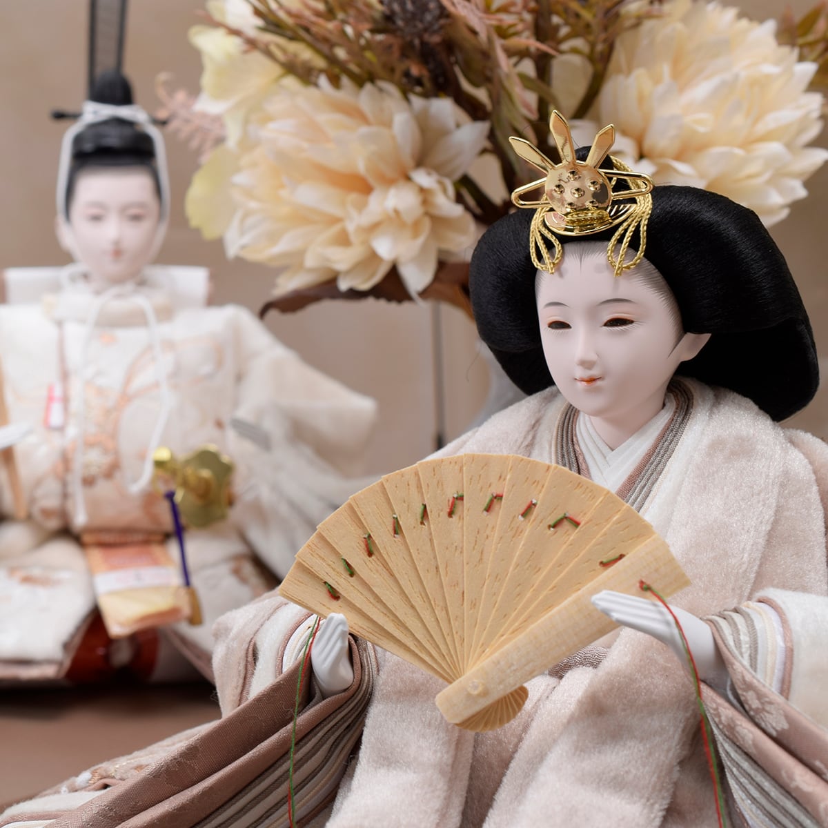 雛人形 親王飾り【萌花】MOKA｜おしゃれ｜モダン｜コンパクト｜今どき