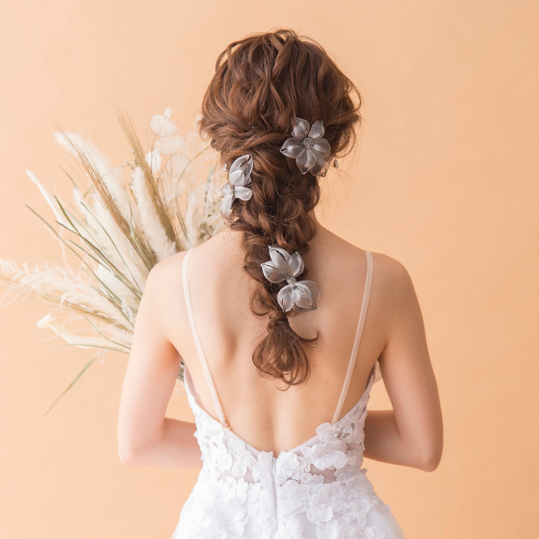 ヘッドドレスNo.179 Fairy Flower Crystal ヘッドドレス | ウェディング・ブライダル