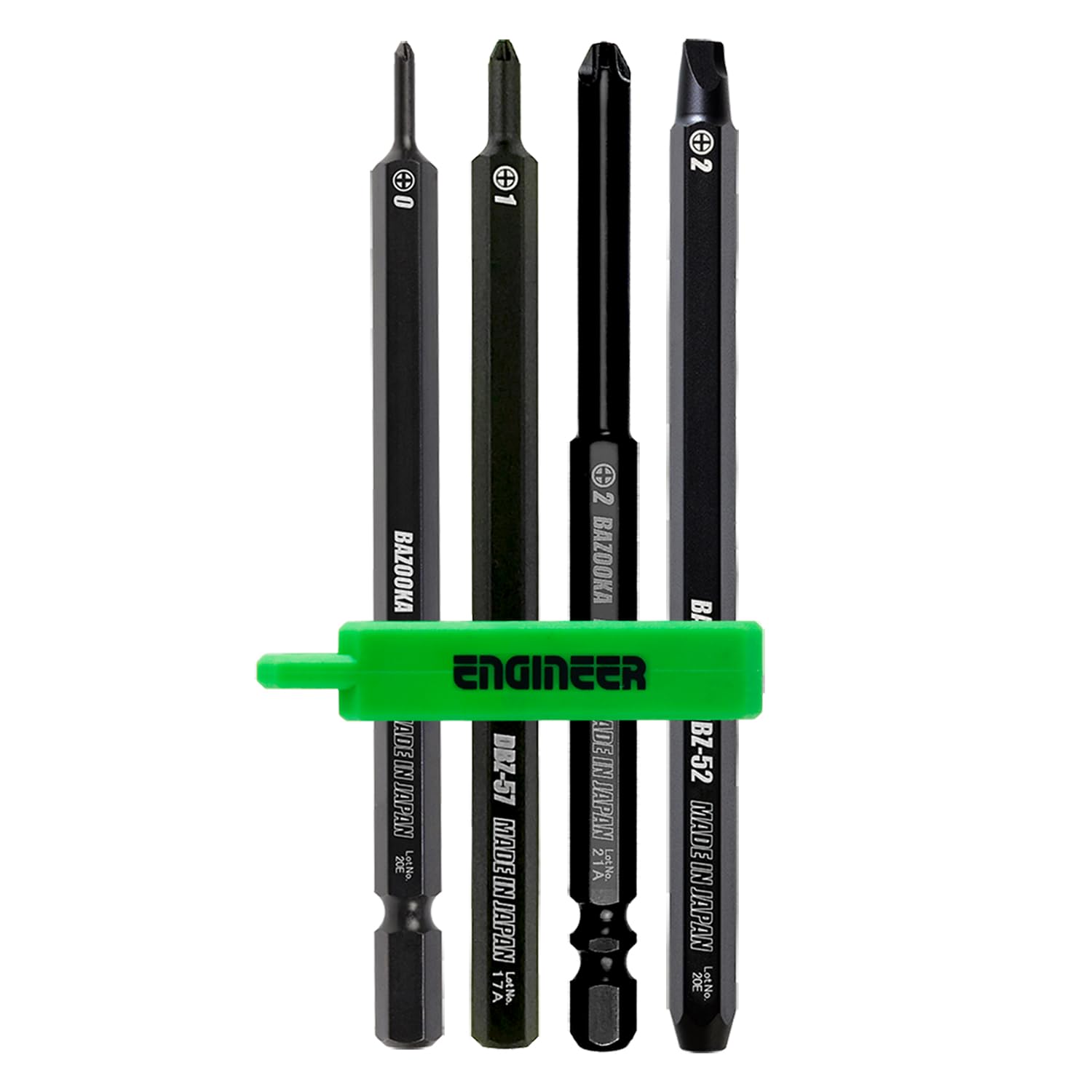 新着】ENGINEER エンジニア ネジザウルスバズーカ4本セット DBZ-22