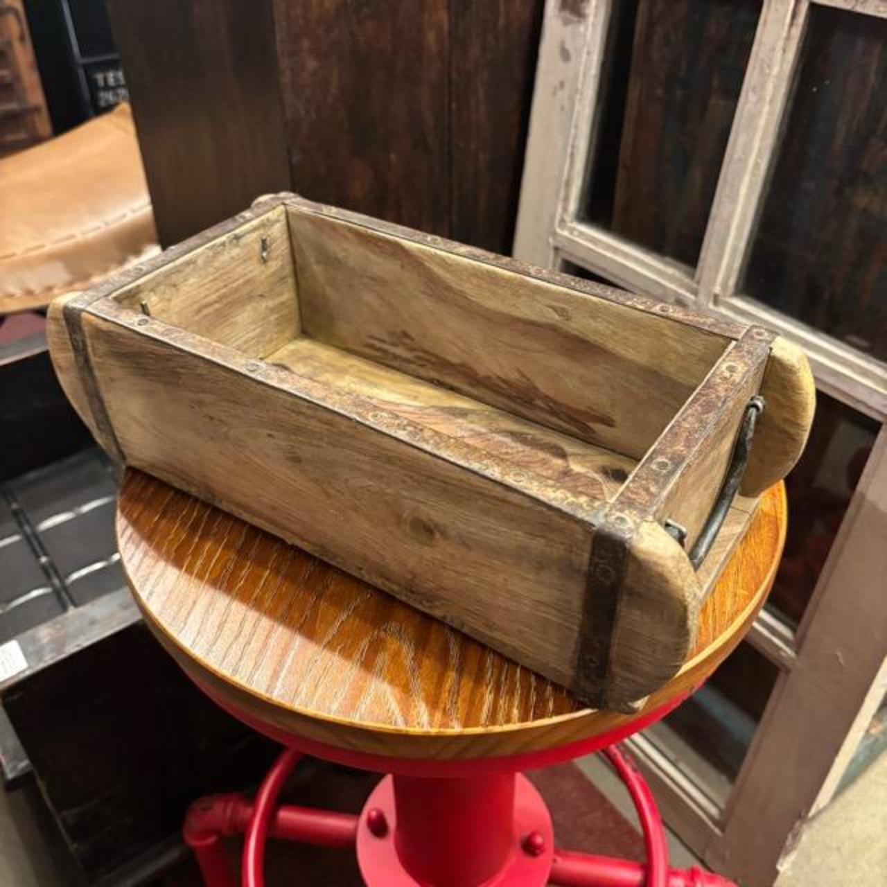 India Brocanto Brick Mould Box Size:S インド ブロカント ブリックモールドボックス Sサイズ 小物入れ ツールボックス 道具入れ レトロ