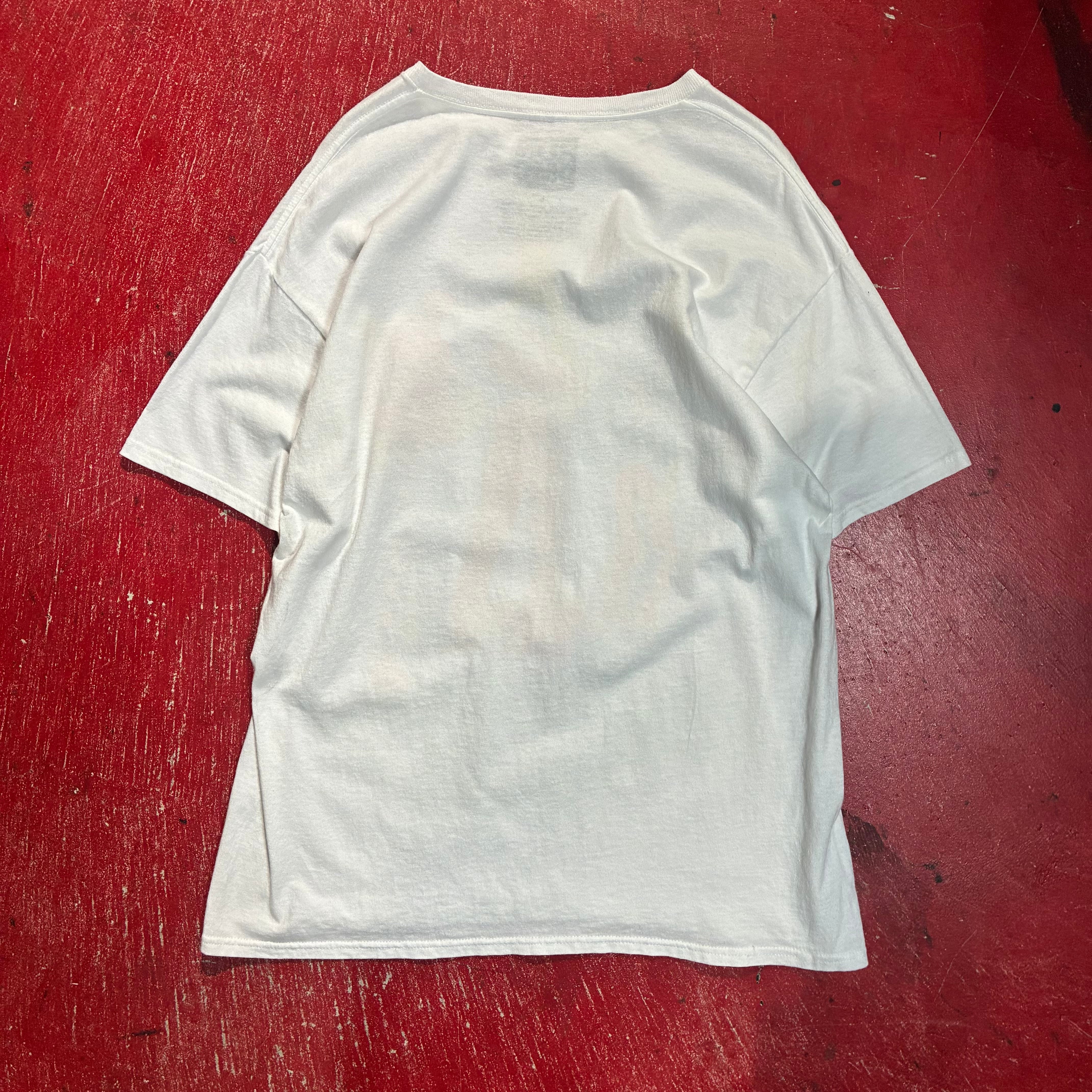 RUN DMC ロックTシャツ ラップTシャツ 白 ランディーエムシー | 古着屋