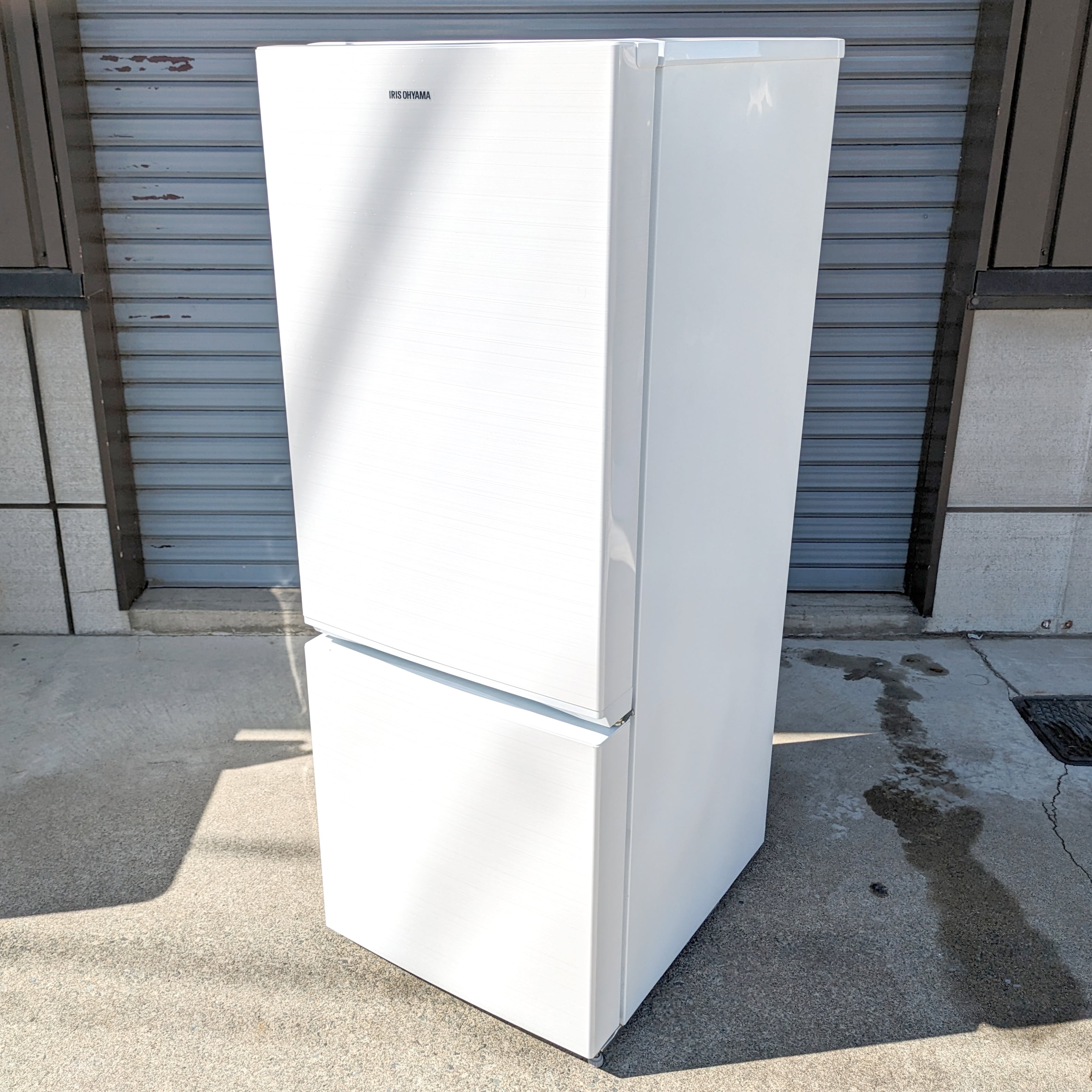 アイリスオーヤマ・ノンフロン冷凍冷蔵庫・AF156Z-WE・156L・2018年製 