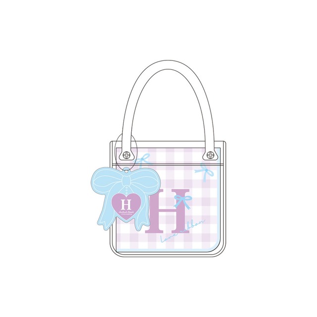 ミニバッグ入りイニシャルタオル H(5257090)