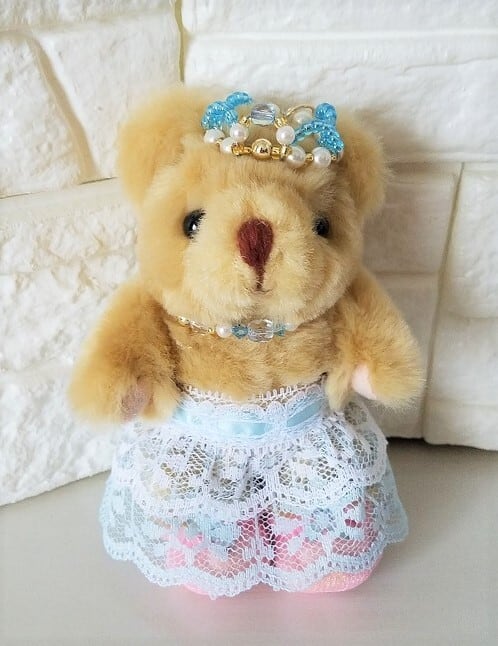 【まつさま】vintage bear ❀ * 小さめ かわいい クマちゃん プリンセスくまちゃん | Tiara＊toitoitoi Steffi