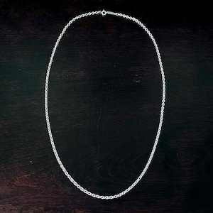 VINTAGE TIFFANY & CO. Cable Chain Necklace Sterling Silver | ヴィンテージ ティファニー ケーブル チェーン ネックレス スターリング シルバー 50.5cm