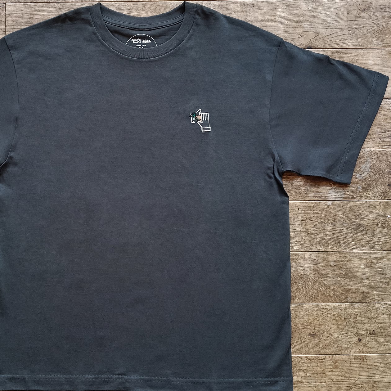 〈残りわずか〉Steep Grade Sharp Curves // Jazzy Sport - Duck Hand Tシャツ