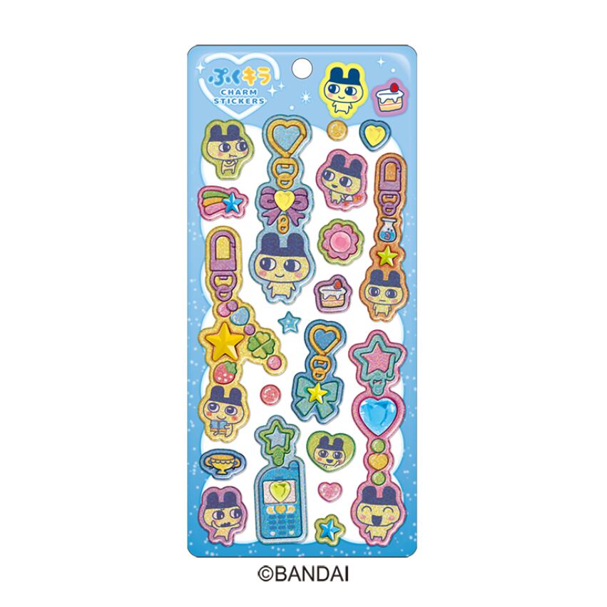 正規品 たまごっち ぷくキラチャームステッカー | DIS MOI