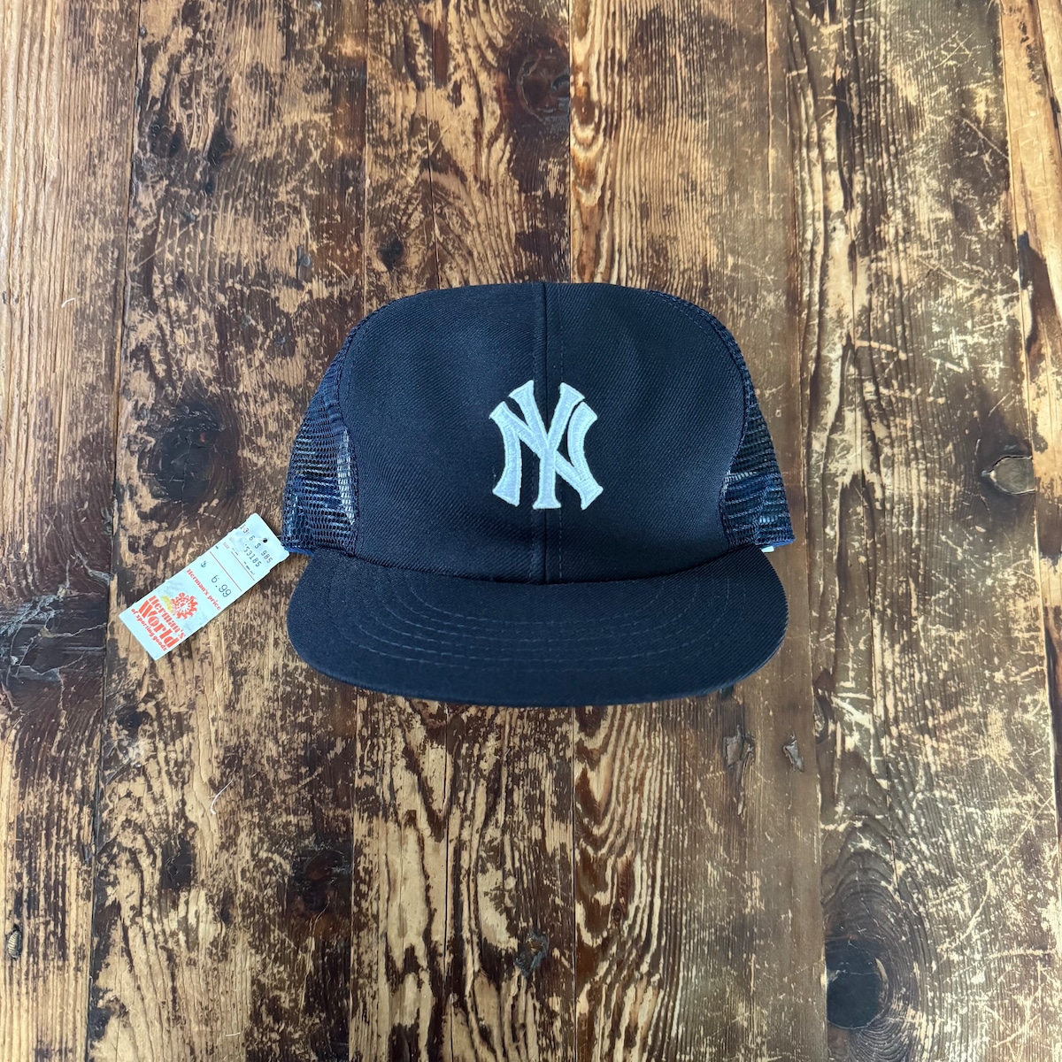 DEADSTOCK NY Yankees Baseball Mesh Cap Made in USA by Local factory ...
