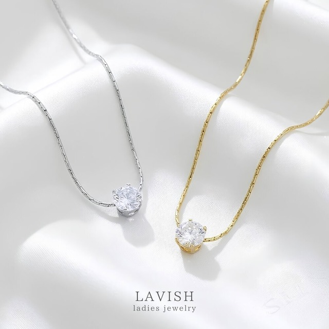 シングルティア ネックレス ｜ 上品 レディース