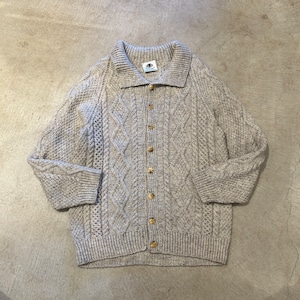 BLACK SHEEP WOOL CARDIGAN