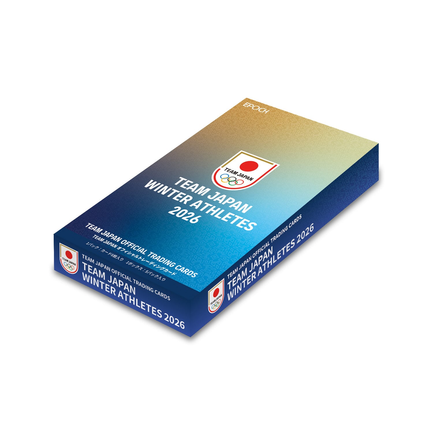 TEAM JAPAN オフィシャルトレーディングカード TEAM JAPAN WINTER ATHLETES 2026 ボックス