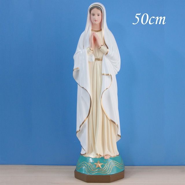＜受注生産＞海の星の聖母像【50cm】室内用カラー仕上げ※受注後約１か月で発送