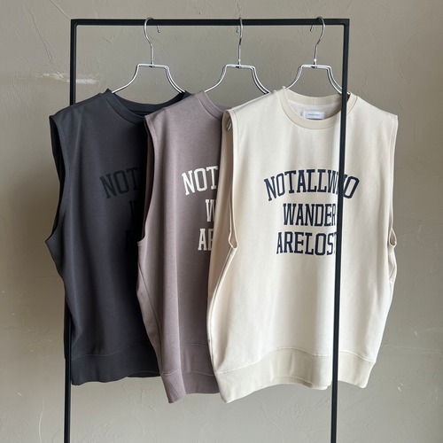 【 PASSIONE 】ロゴノースリーブスウェット