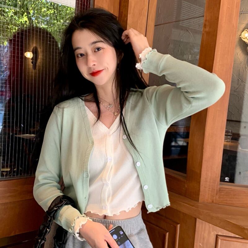 セーター スリム薄手ショートカーディガンジャケット ロング ウィンター 冬物 YY-ファッション49473778240