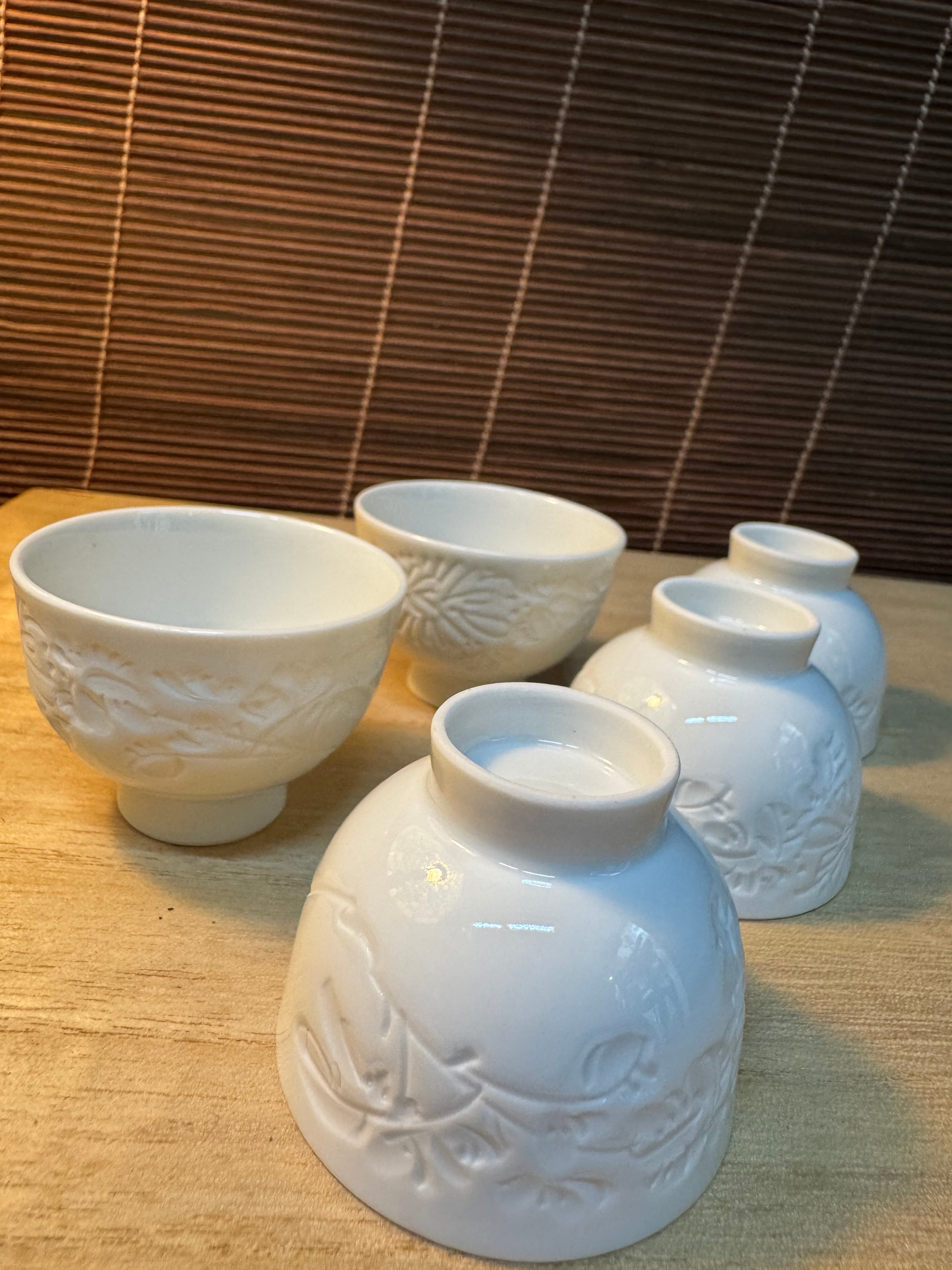出石焼 玉露茶器セット | 鎌倉梶原陶苑