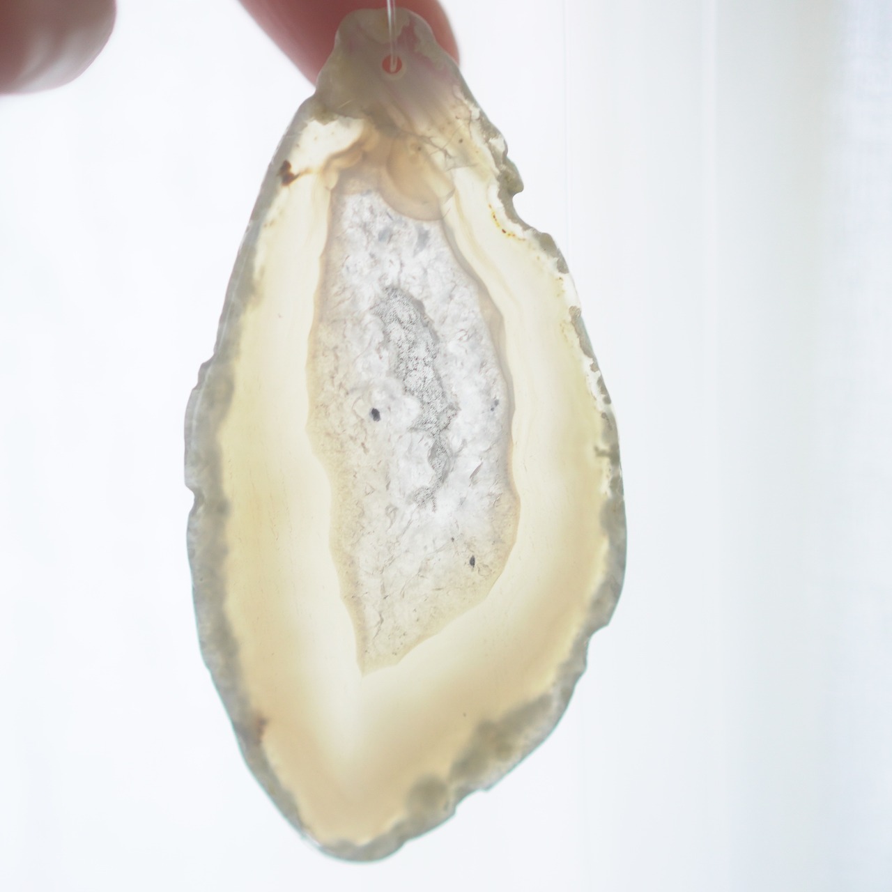 Snowmelt Forest - アゲートヒーリングチャイム / Agate Sun Catcher Wind Chime 377