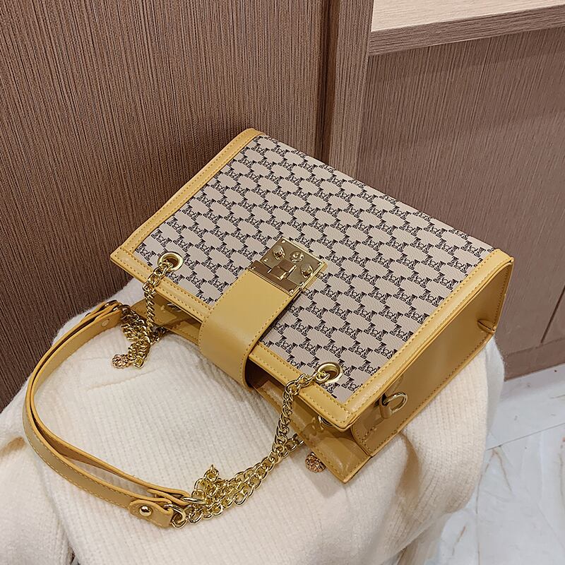 オータムチェーン 秋物 トートバッグ メッセンジャーバッグ 手作りハンドバック79600967818